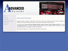 Tablet Screenshot of advancedsystems.ca